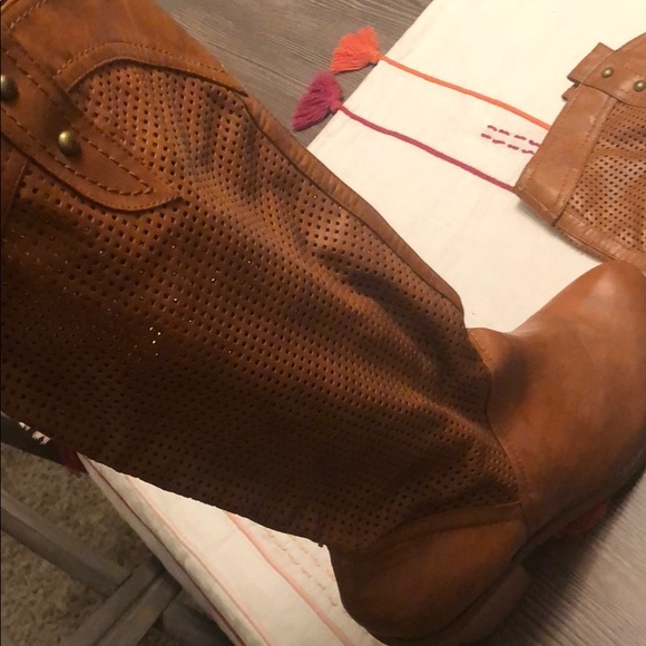 Netted cowboy boots - Picture 3 of 4